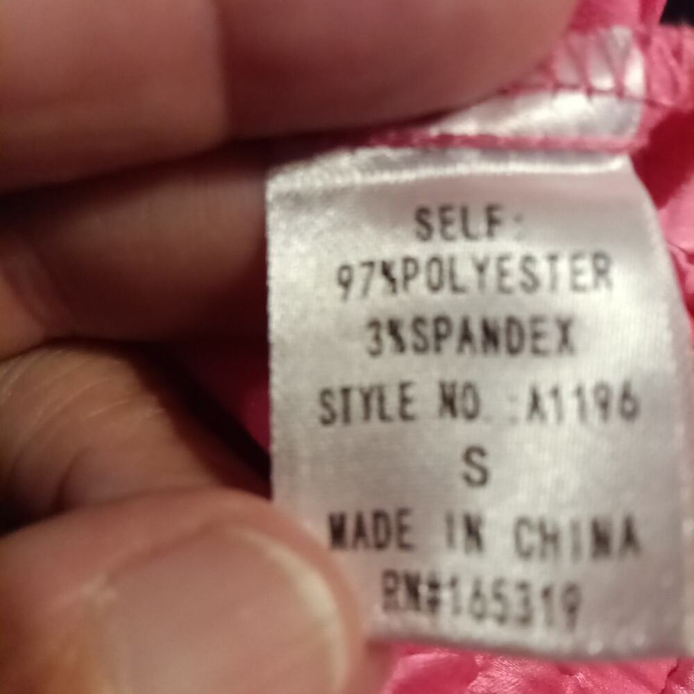 Day + Moon Elegant Hot Pink Ruffle Skirt/skort Small elastic waist with tie - Picture 4 of 6